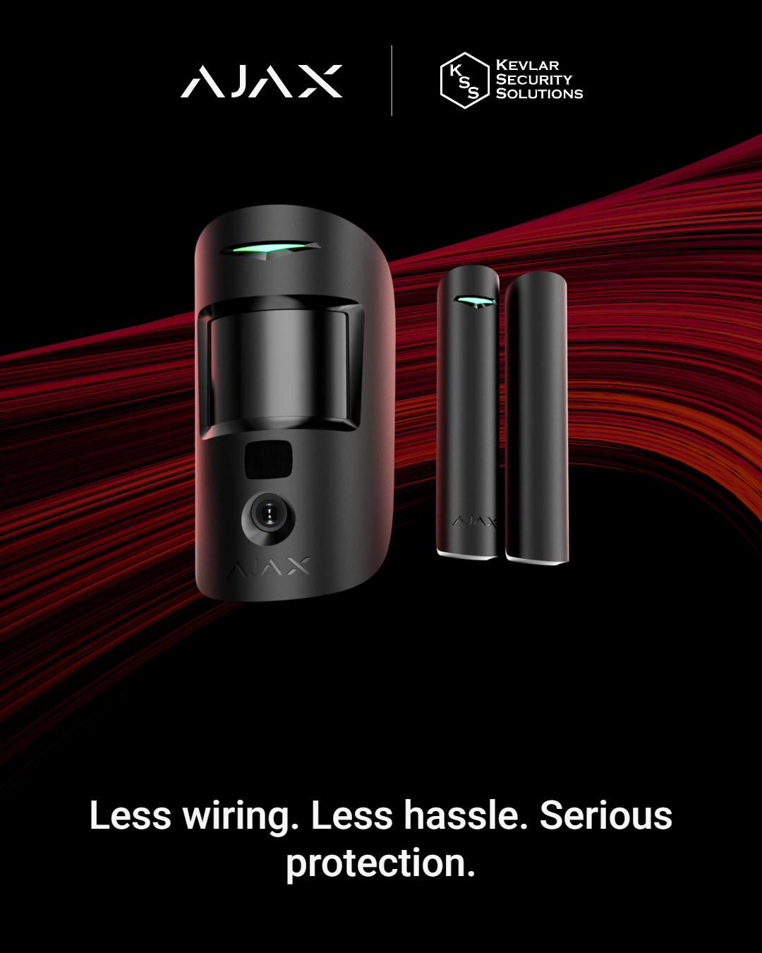 Ajax MotionCam detector and DoorProtect opening sensor